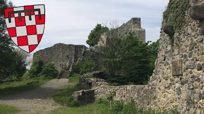 Château fort Löwenburg, blason