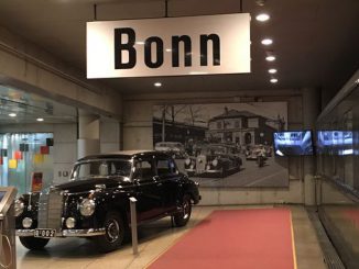 Allemagne de l'Ouest, la voiture officielle du chancelier Adenauer, Haus der Geschichte, Bonn