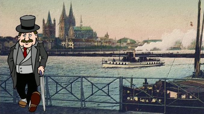 Rhin et Cologne dans les années 1920