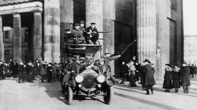 Revolution à Berlin, novembre 1918